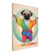 Yoga Pug Pup Poster: A Vibrant and Funny Artwork 17