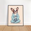 Yoga French Bulldog Puppy Poster 22
