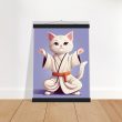 Karate Kitty Yoga Wall Art 26