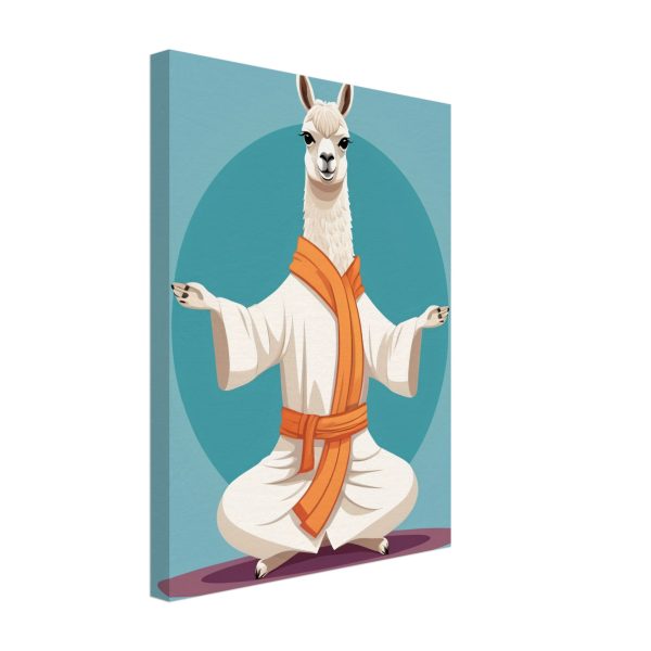 Namaste, Llama: Playful and Peaceful Yoga Poster 4