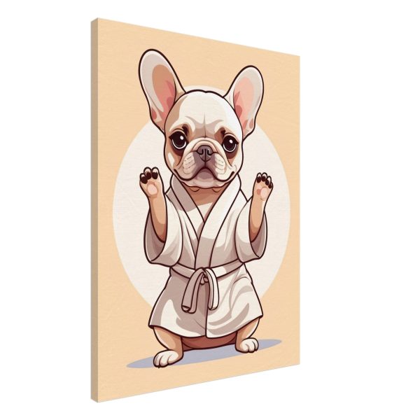 French Bulldog in Yoga Pose Poster 12