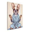 Yoga Frenchie Puppy Poster 25