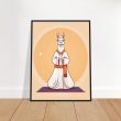 Llama in Meditation: A Humorous Yoga Illustration 26
