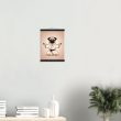 Yoga Pug Wall Art Poster: A Lively and Adorable Artwork 23