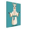 Yoga Pose Llama Wall Art Poster 24