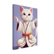 Karate Kitty Yoga Wall Art 17