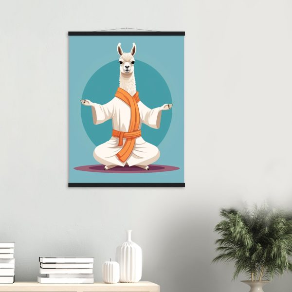 Namaste, Llama: Playful and Peaceful Yoga Poster 10