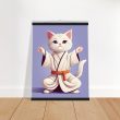 Karate Kitty Yoga Wall Art 25
