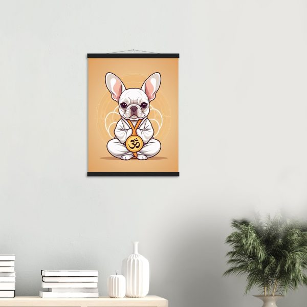 Golden Om French Bulldog Poster 4