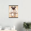 Yoga Pug Image: A Relaxing and Adorable Artwork 26
