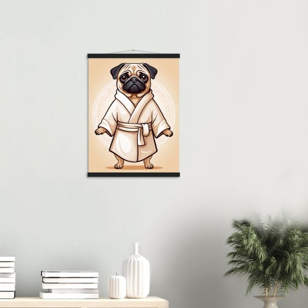 Yoga Pug Image: A Relaxing and Adorable Artwork 13