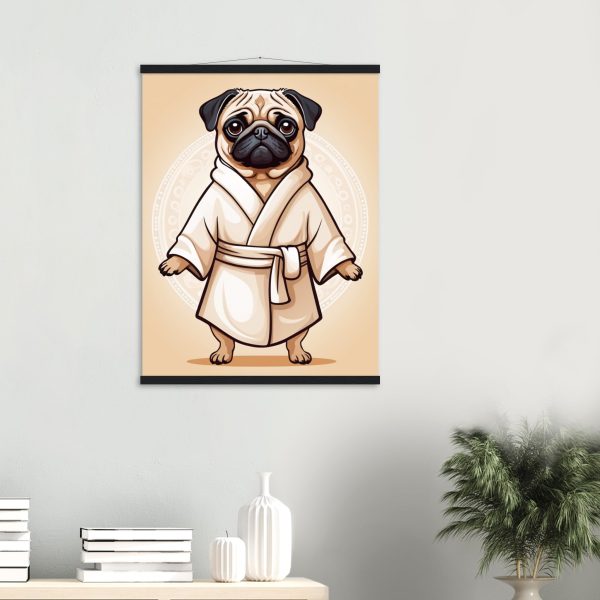 Yoga Pug Image: A Relaxing and Adorable Artwork 8