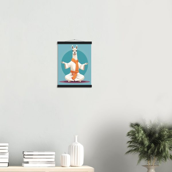 Namaste, Llama: Playful and Peaceful Yoga Poster 6