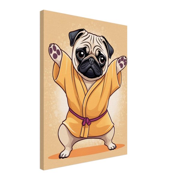 Yoga Pug Poster: A Humorous and Inspiring Wall Art 10