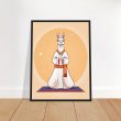 Llama in Meditation: A Humorous Yoga Illustration 19